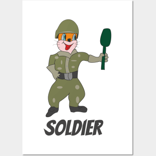 Soldier Posters and Art